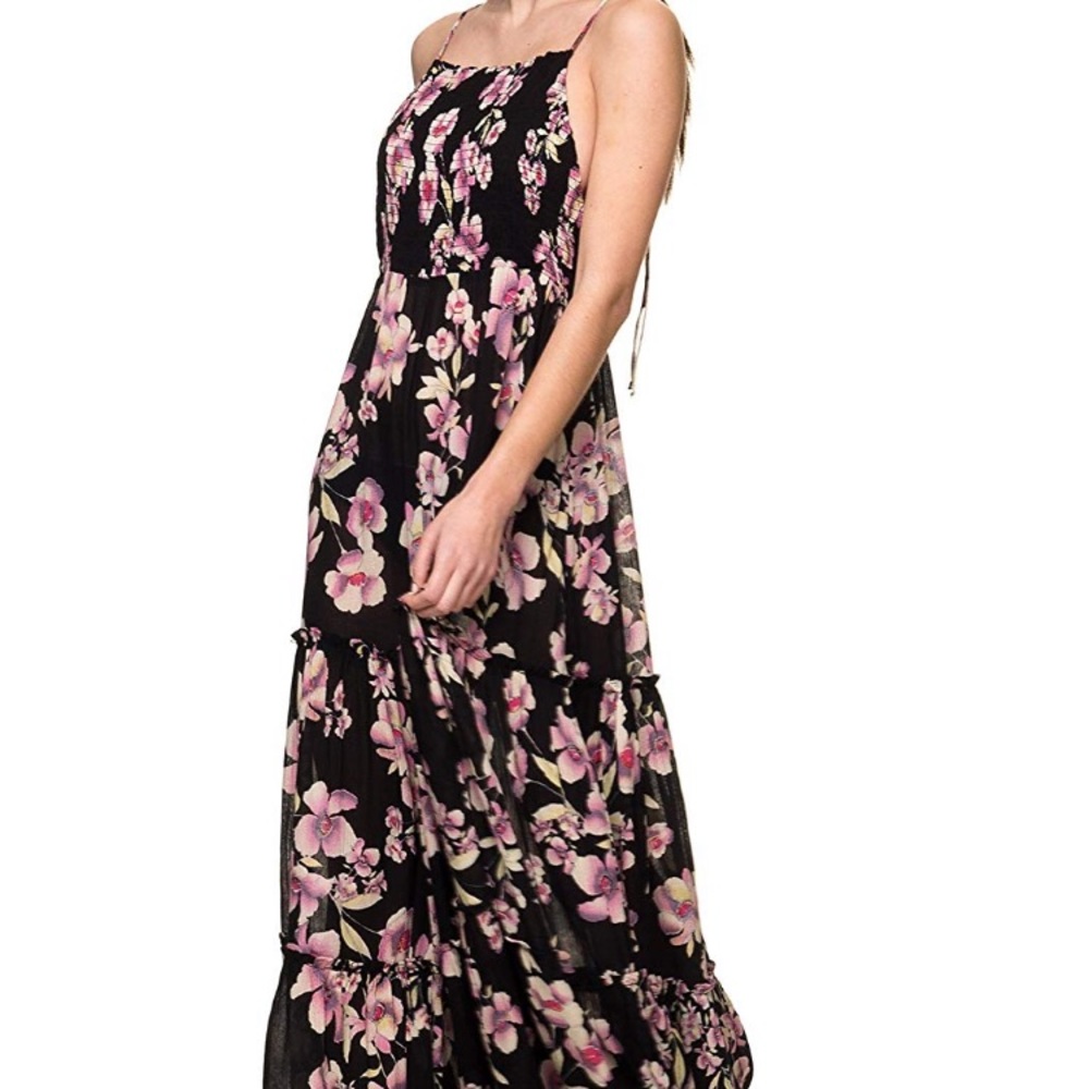 FREE PEOPLE BOHO FLORAL MAXI